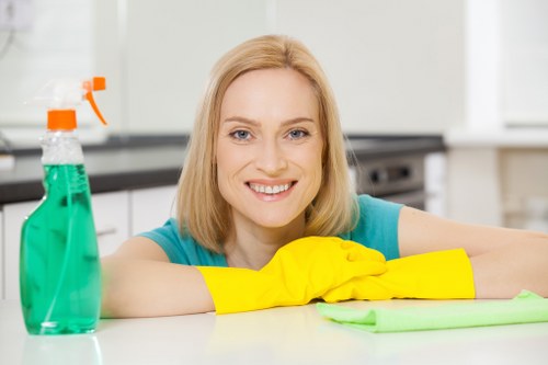 Professional office cleaning service in Hounslow reception area