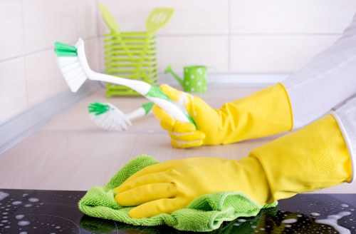 Detailed builders clean for windows floors and fixtures after refurbishment