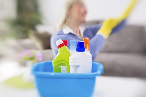 Detailed bathroom move in cleaning in a Hounslow flat