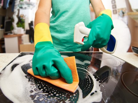 Recurring cleaning tasks for a kitchen and bathroom