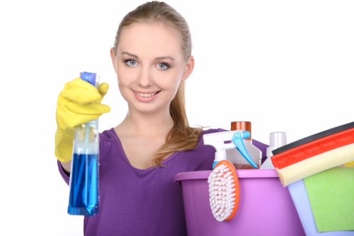 Detailed kitchen and bathroom cleaning during a Hounslow one off service