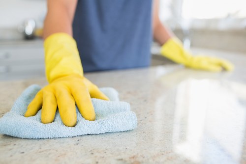 Cleaning service complaint resolution and staff review process