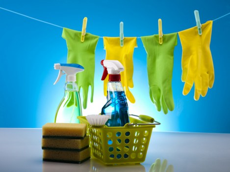 Cleaners Hounslow team delivering polished results in a bright room